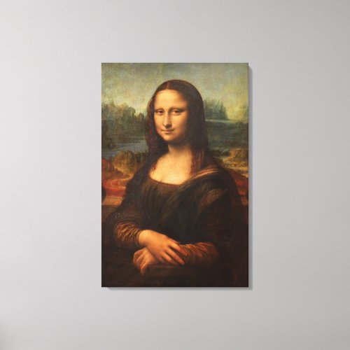 Mona Lisa _ Leonardo da Vinci Canvas Print