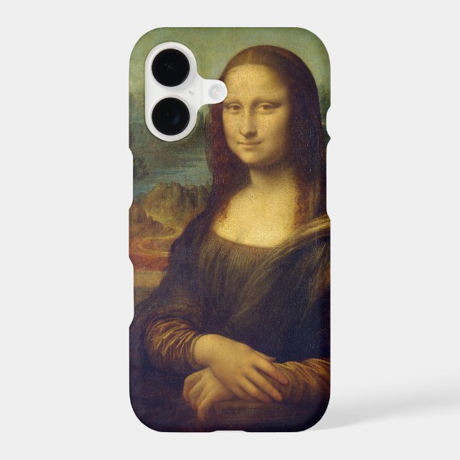 Mona Lisa, Leonardo da Vinci Case-Mate iPhone Case (Back)