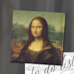 Mona Lisa | Leonardo da Vinci Magnet<br><div class="desc">Mona Lisa (1503-1506) by Italian Renaissance artist Leonardo da Vinci. The original work is oil on poplar wood panel. This famous painting is thought to be a portrait of Lisa Gherardini, and has been acclaimed as "the best known, the most visited, the most written about, the most sung about, the...</div>