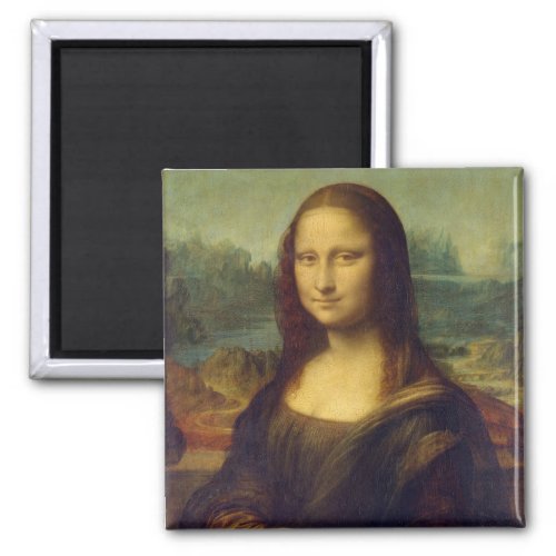 Mona Lisa _ Leonardo da Vinci Magnet
