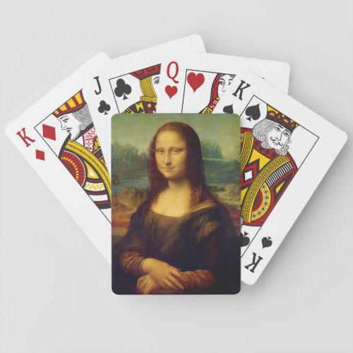 Mona Lisa  Leonardo da Vinci Poker Cards