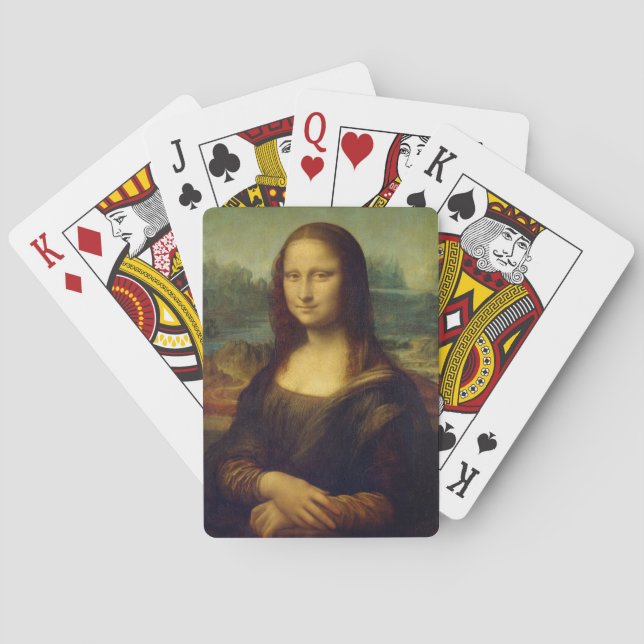 Mona Lisa | Leonardo da Vinci Poker Cards (Back)