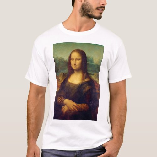 Mona Lisa Leonardo da Vinci T_Shirt