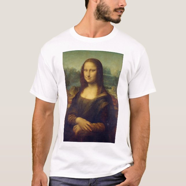 Mona Lisa, Leonardo da Vinci T-Shirt (Front)