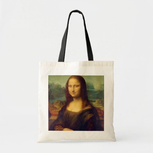 Mona Lisa Leonardo da Vinci Tote Bag