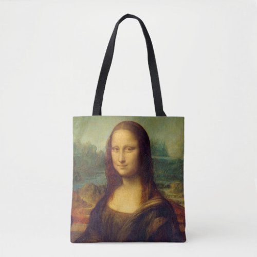 Mona Lisa Leonardo da Vinci Tote Bag