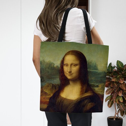 Mona Lisa  Leonardo da Vinci Tote Bag