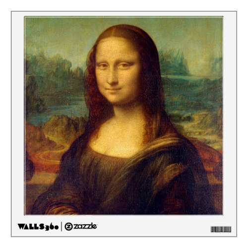 Mona Lisa Leonardo da Vinci Wall Decal