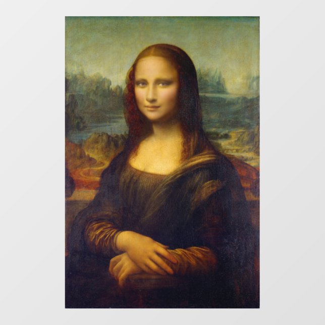 Mona Lisa Leonardo France Wall Decal (Front)