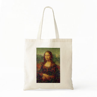 Mona Lisa Lettuce Fine Art Vegan Parody Tote Bag