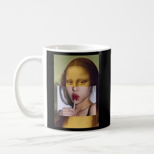 Mona Lisa Lollipop Mona Lisa Coffee Mug