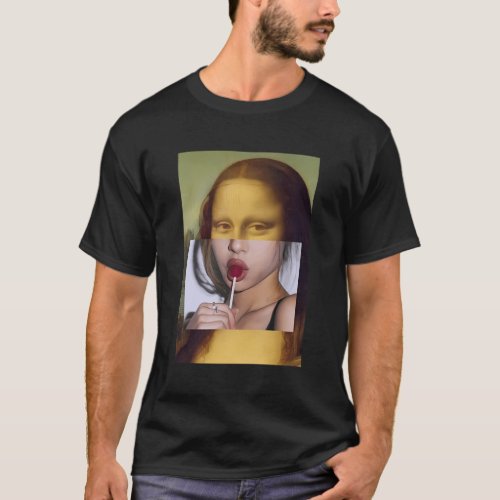 Mona Lisa Lollipop Mona Lisa T_Shirt