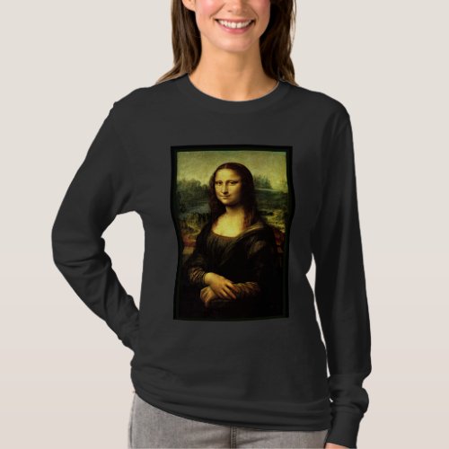 Mona Lisa masterpiece T_Shirt