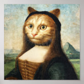 Catty Mona Lisa - Drawception