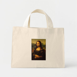 Mona Lisa Mini Tote Bag