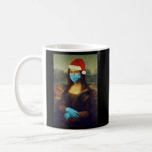 Mona Lisa Mouth Guard Jumper Ugly Coffee Mug