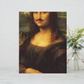 mona lisa mustache (Standing Front)