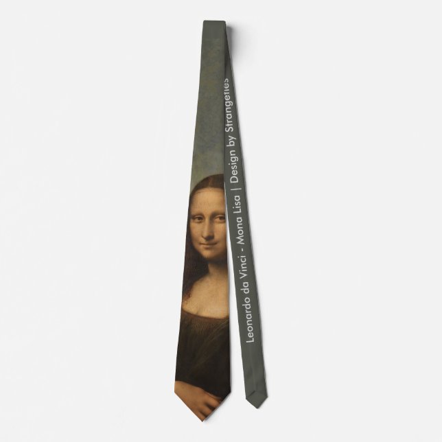 Mona Lisa Neck Tie (Front)