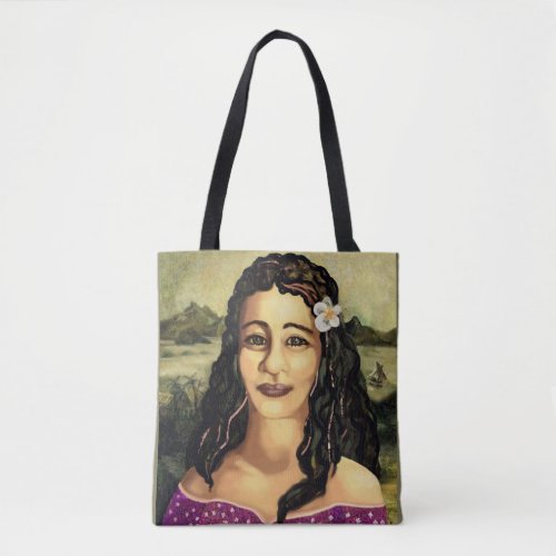 Mona Lisa of the Pacific Tote Bag