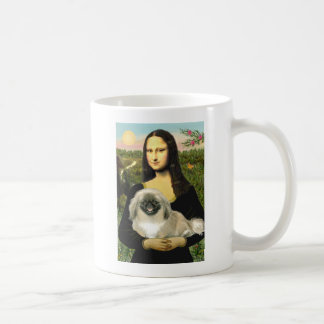 Mona Lisa - Pekingese 1b Coffee Mug