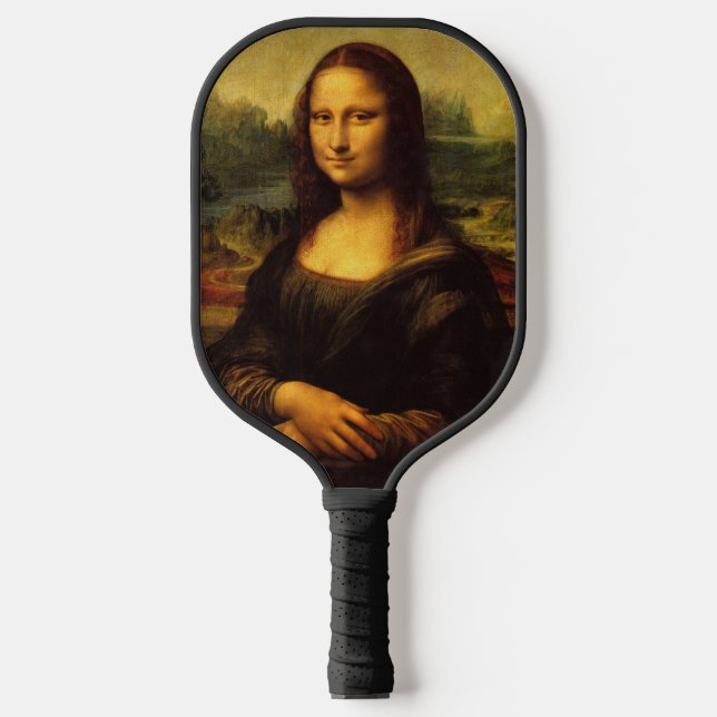 Mona Lisa Pickleball Paddle (Front)