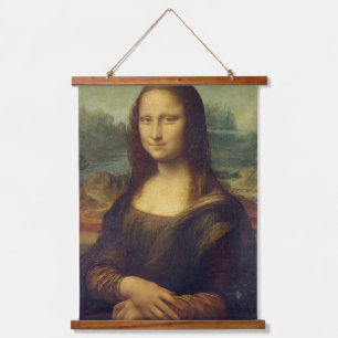 Mona Lisa Picture Ledge Hanging Tapestry