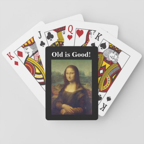 Mona Lisa playing cards