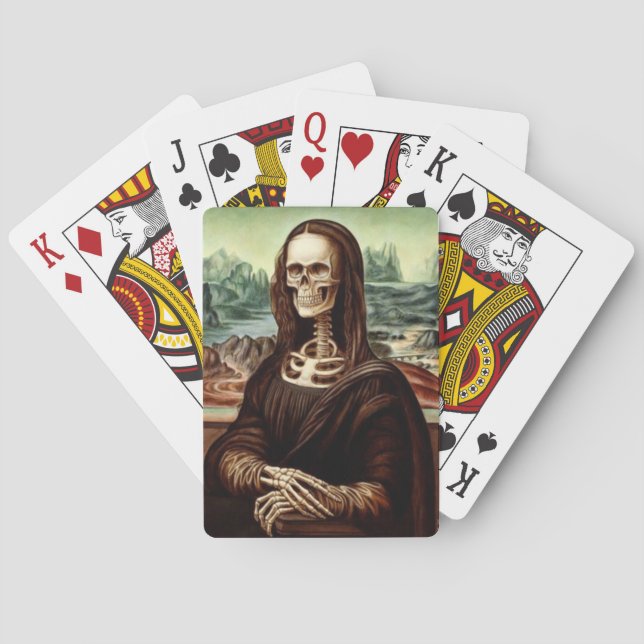 Mona Lisa Poker Cards (Back)