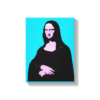 Mona Lisa Pop Art  Canvas Print