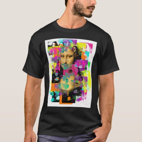 Mona Lisa Pop Art Classic T_Shirt