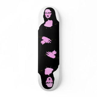 Mona Lisa Pop Art  Skateboard Deck