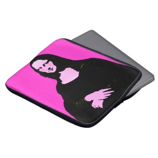 Mona Lisa Pop Art Style Laptop Sleeve