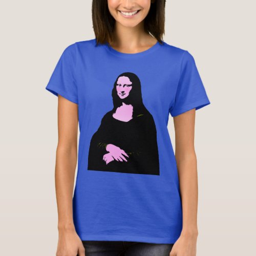 Mona Lisa Pop Art T_Shirt