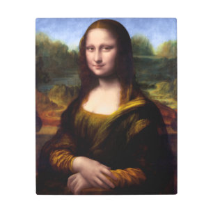 Mona Lisa (Portrait of Lisa Gherardini) Metal Print