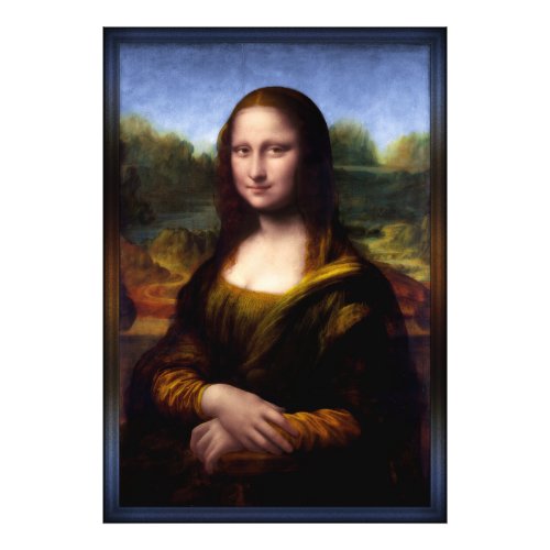 Mona Lisa Portrait of Lisa Gherardini Photo Print