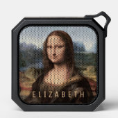 Mona Lisa Portrait Painting Bluetooth Speaker (Front)