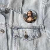 Mona Lisa Portrait / Painting Button (In Situ)