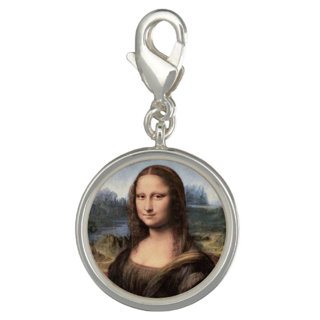 Mona Lisa Portrait / Painting Charm (Front)