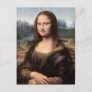 Mona Lisa Portrait / Painting Postcard