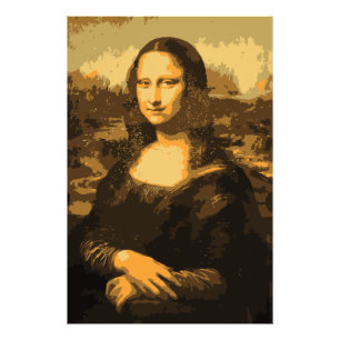 Mona Lisa Portrait Photo Print