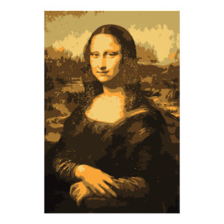 Mona Lisa Portrait  Photo Print