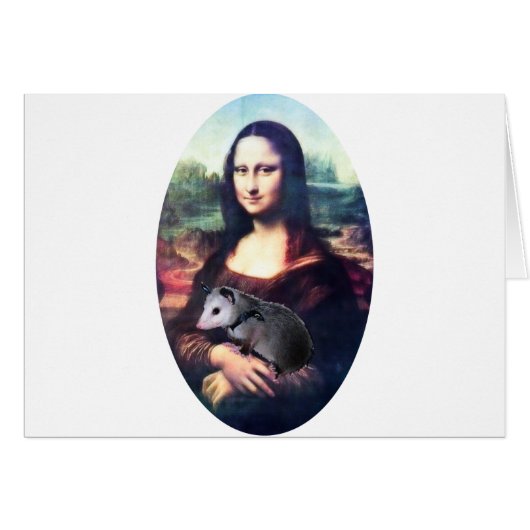 Mona Lisa Possum Cards (Front Horizontal)