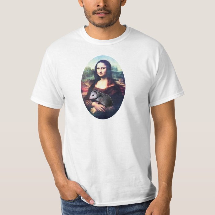 Mona Lisa Possum T-Shirt | Zazzle.com