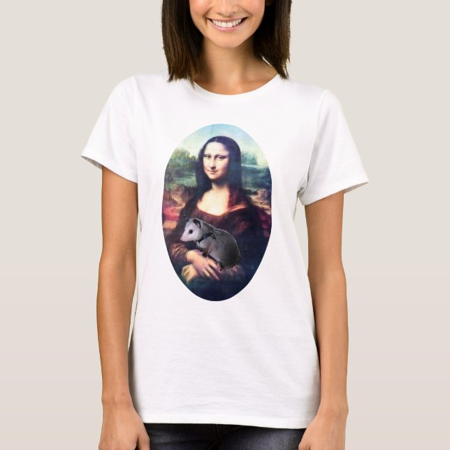 Mona Lisa Possum T-Shirt (Front)