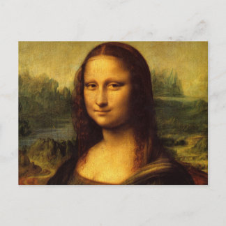 Mona Lisa Postcard