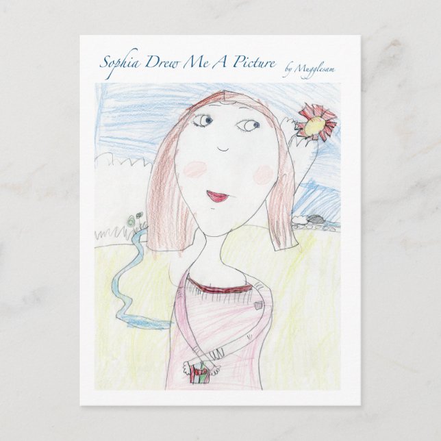 Mona Lisa Postcard (Front)