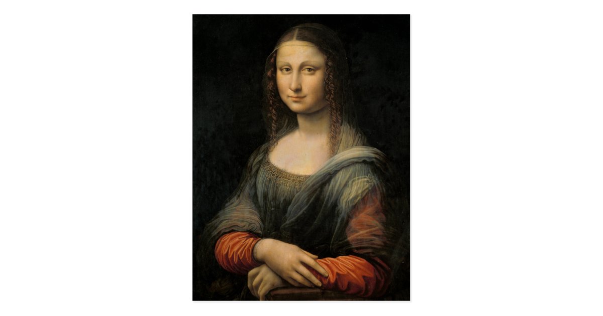 Mona Lisa Postcard (Alternate Version) | Zazzle