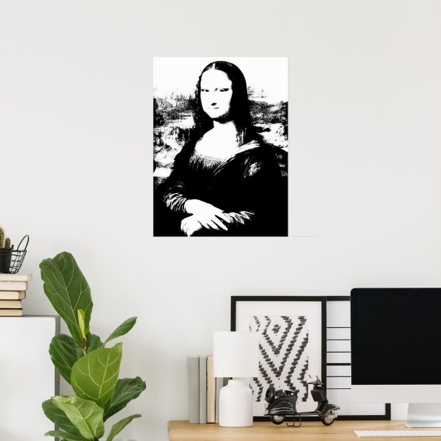 Mona Lisa Poster (Home Office)