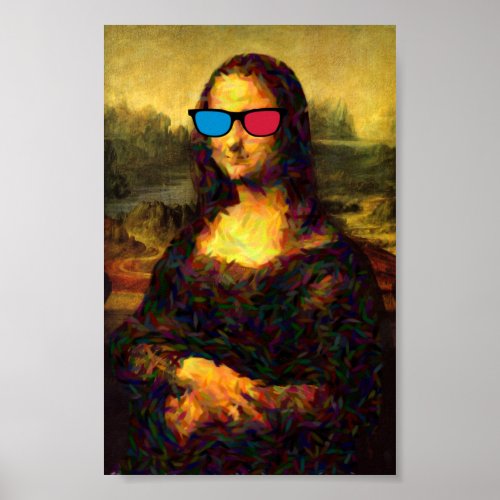 mona lisa poster