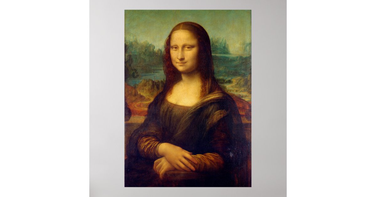 Mona Lisa Poster | Zazzle